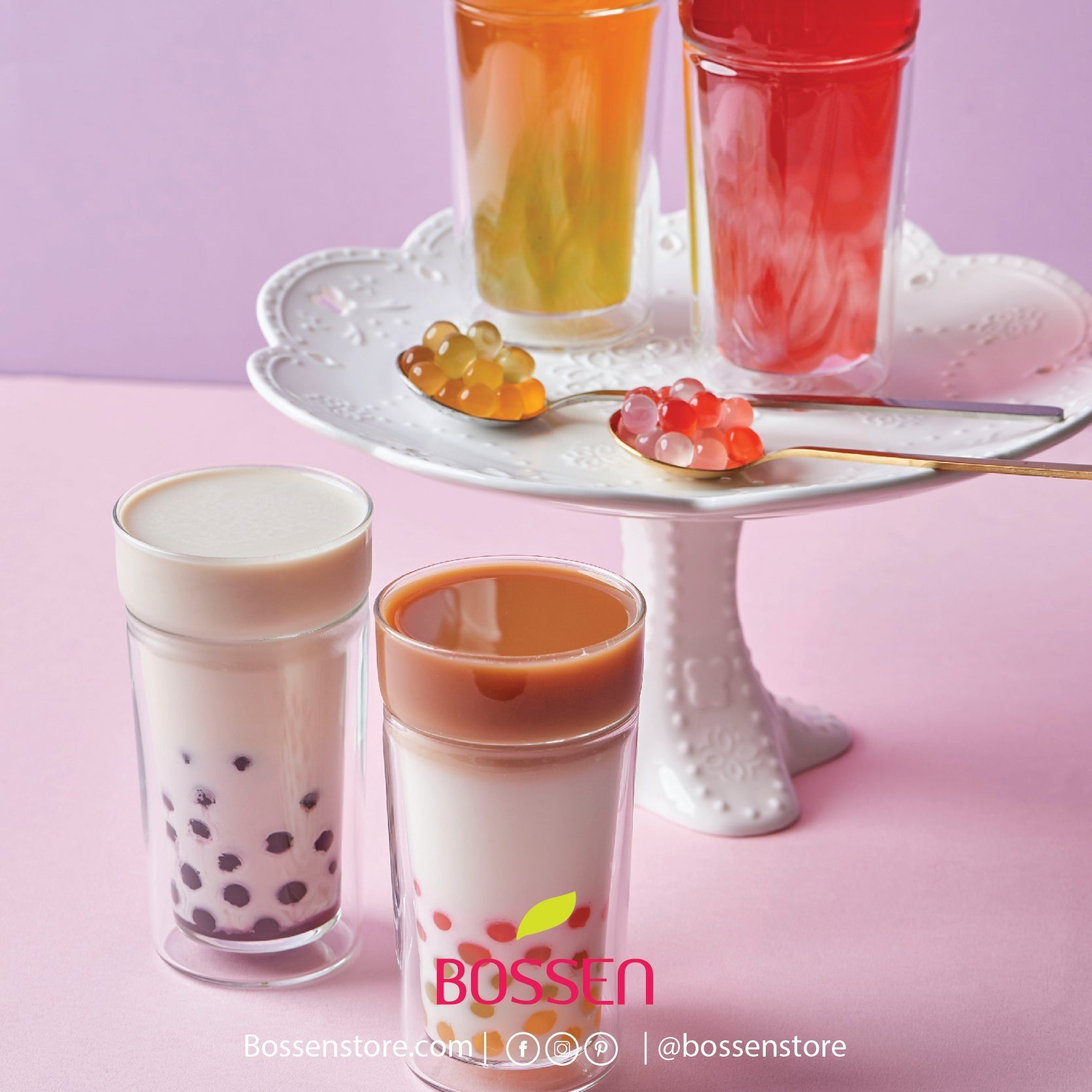 Blueberry Bursting Boba® | Popping Boba | 490g Mini Tub | 6 Mini Tubs Per Case | 60 Cases Per Pallet