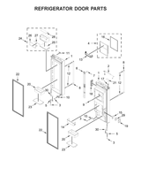 W10917313 Refrigerator Door Gasket - XPart Supply