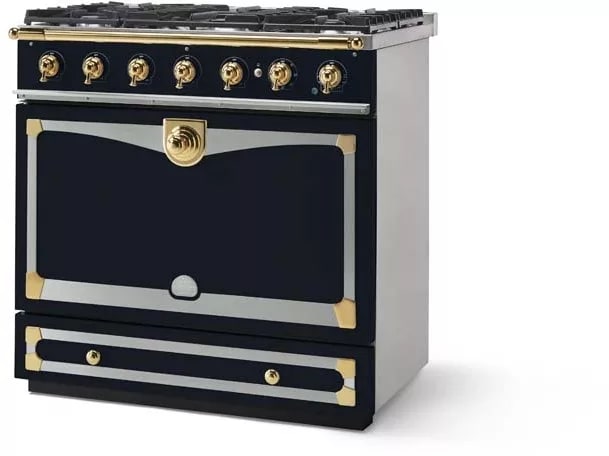 La Cornue - 3.81 cu. ft  Dual Fuel Range in Blue - C9-D-F