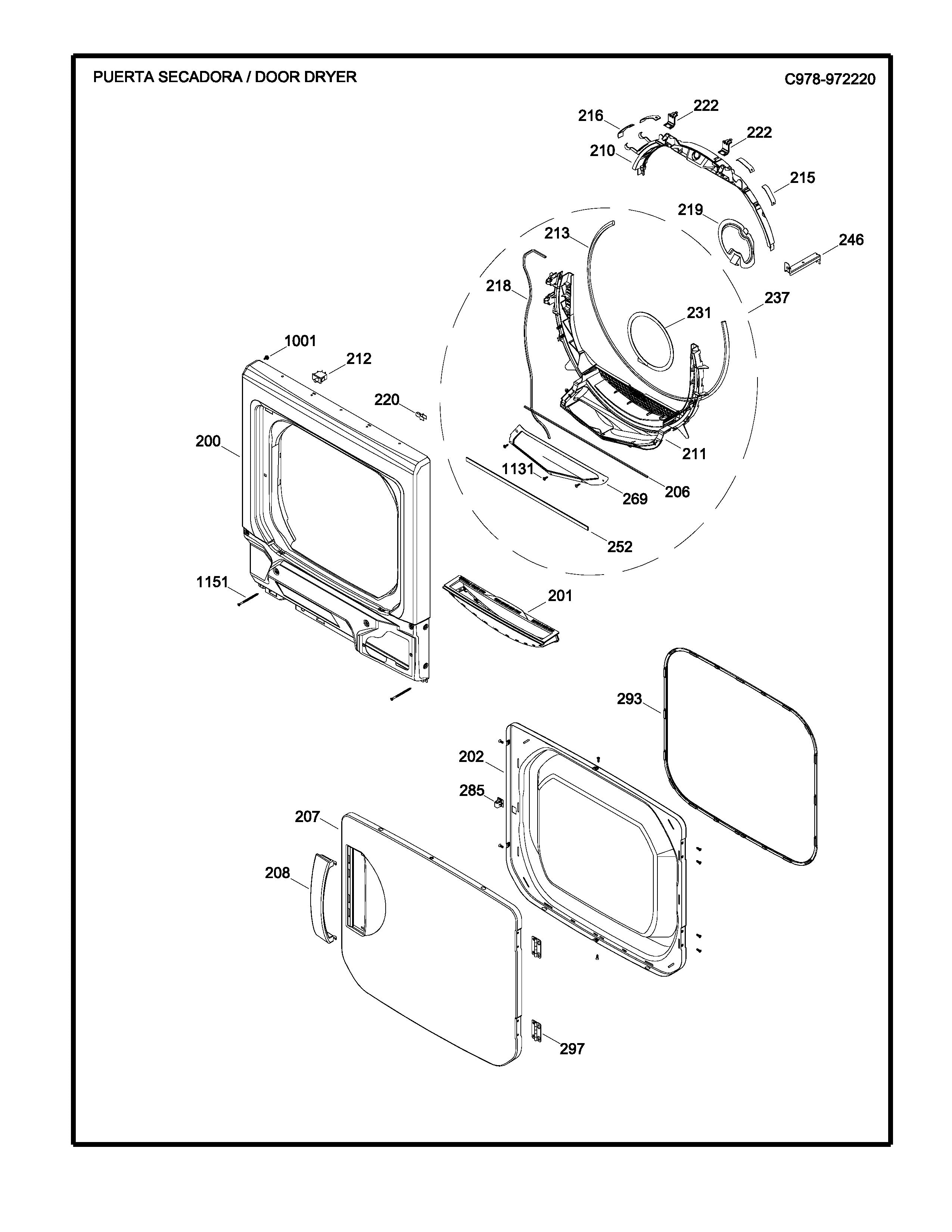 WW03L00047 Laundry Center Cover Exhaust - XPart Supply Ltd.