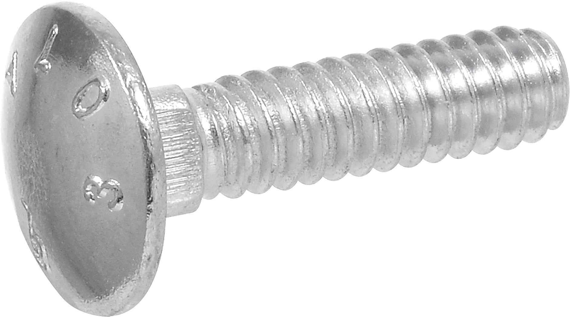 1/4" x 1-1/2" Carriage Bolt, Zinc