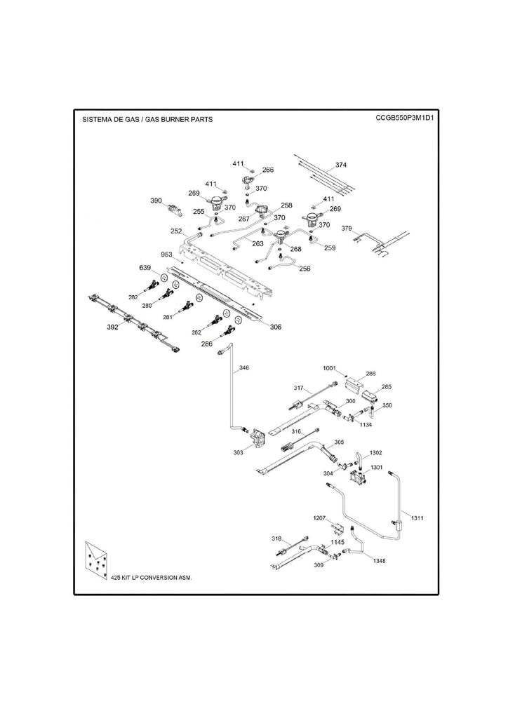 WS01F08657 Burner Bake - XPart Supply