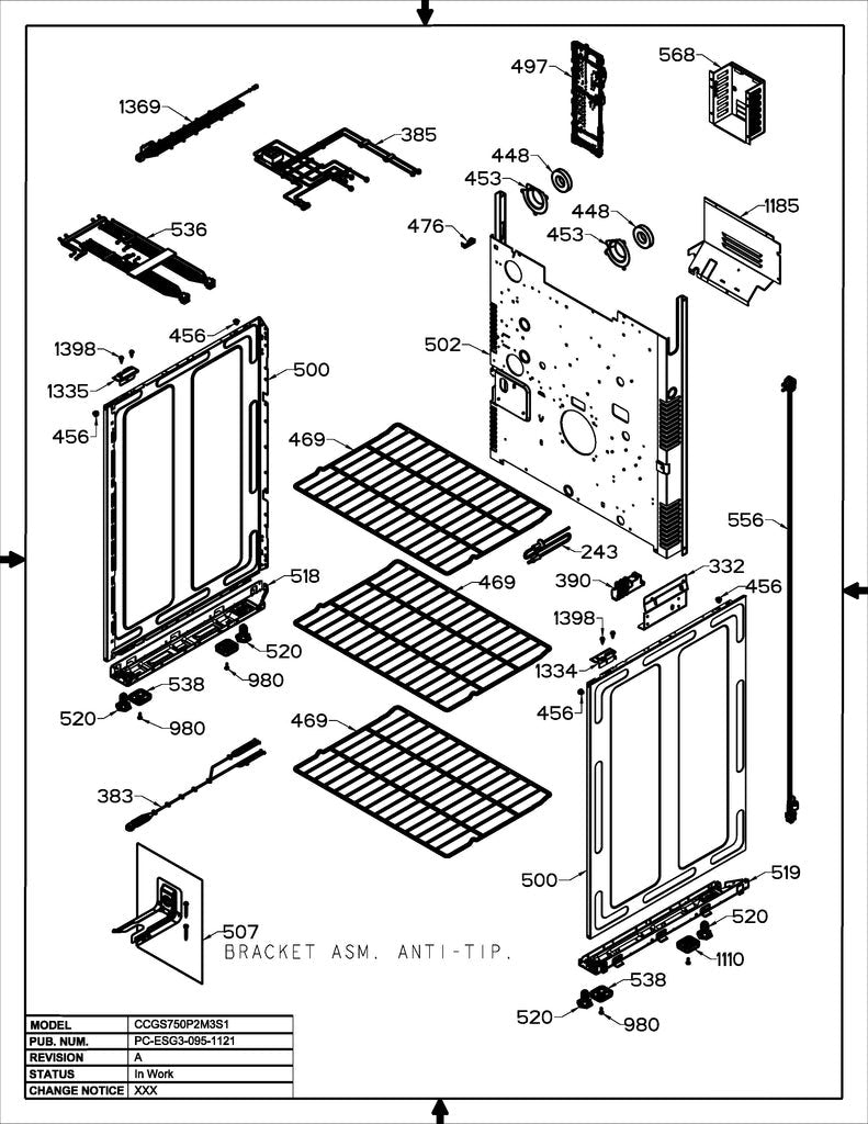 WS01F10881 Oven Control Board