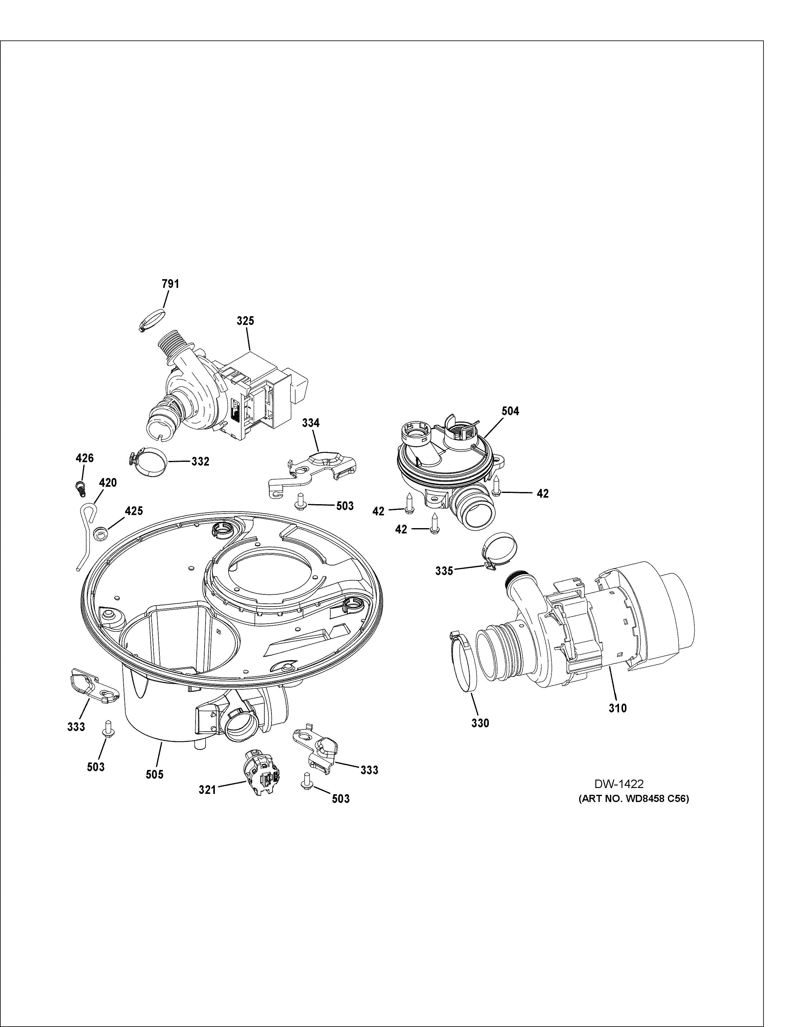 WG04A04024 Diverter ASM Kit - XPart Supply