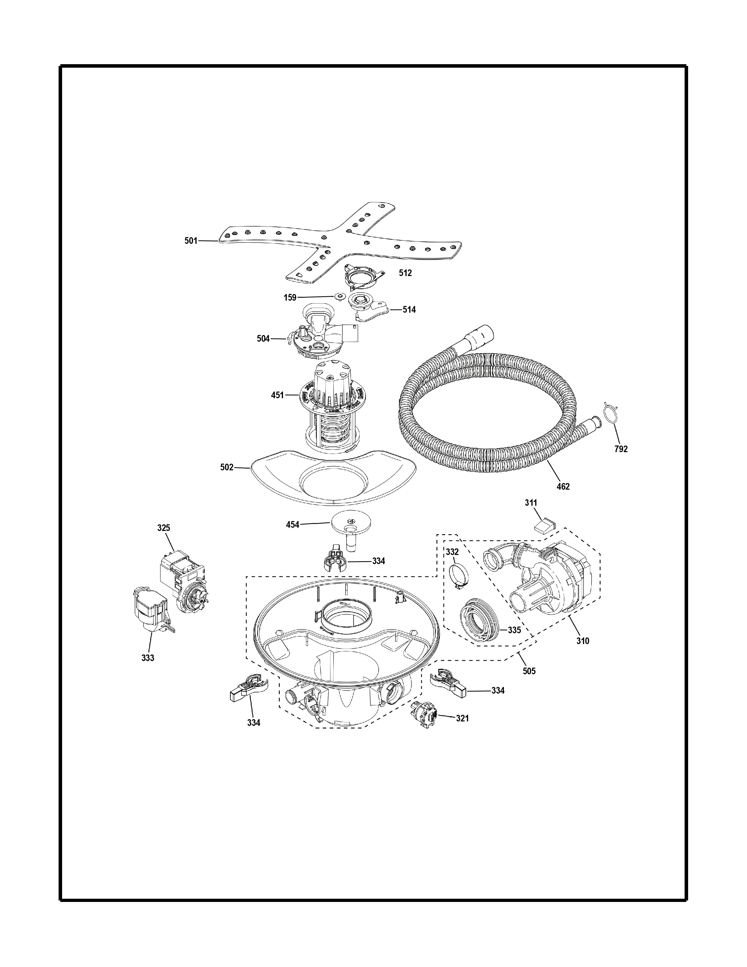 WG04A04706 Dishwasher Sump and Gasket (replaces WG04L07010, WD19X27779) - XPart Supply Ltd.