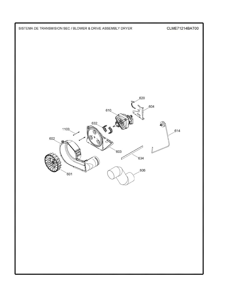 WW02A00226 Dryer Motor Kit & Pulley - XPart Supply