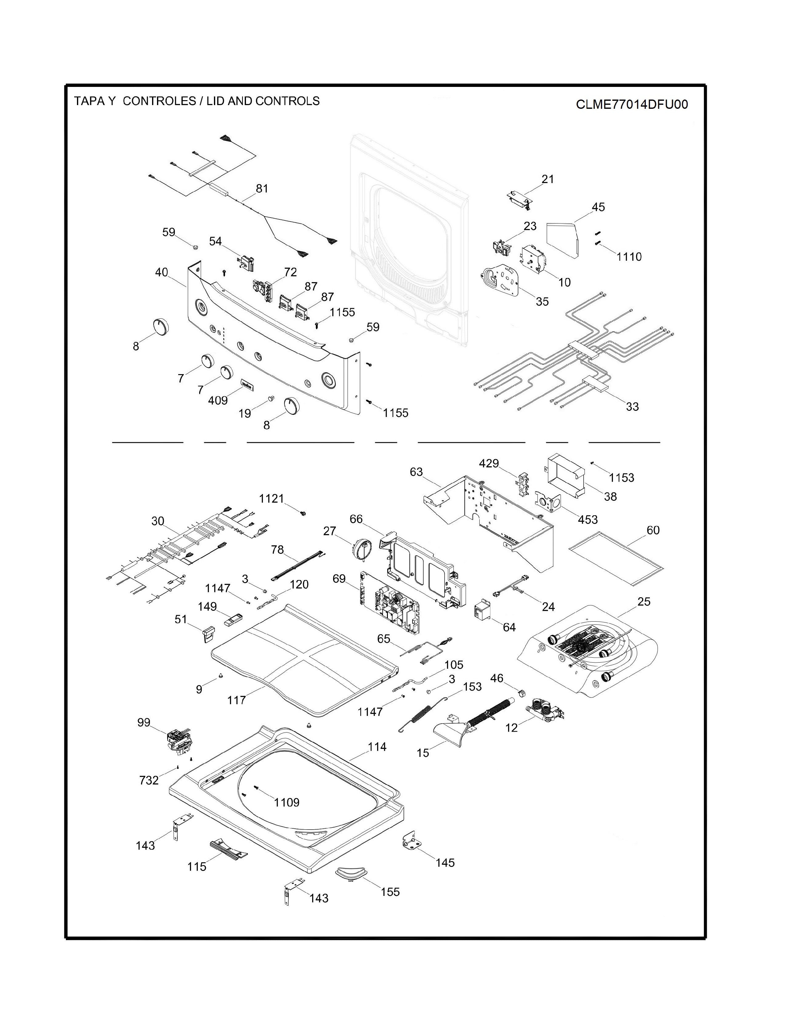 WW03A00255 Laundry Center Support Control - XPart Supply Ltd.