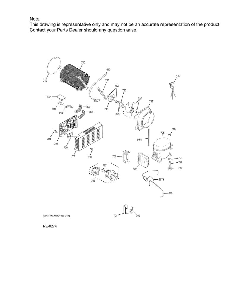 WG03F09216 Refrigerator Main Cntrl Board - XPart Supply