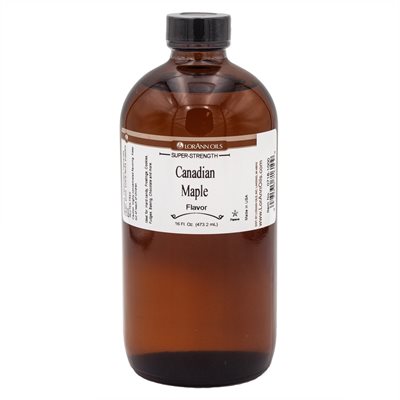 Canadian Maple Flavoring - Super Strength Flavor 1 oz., 16 oz., 1 Gallon, 5 Gallons - Ships Free Within Canada on Orders Above CAD $199