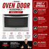GE Range Door Assembly WS01L12317 — Fixes Door Seal, Glass & Handle Failures