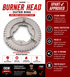 GE Range Burner Head Outer Ring WS01F08484 — Fix Uneven Flames & Ignition Failures on GE Gas Ranges