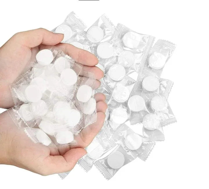 Compressed Dry Towelette, Puck-Style