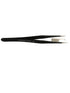 Black Splinter Forceps Fine Point 12.5cm