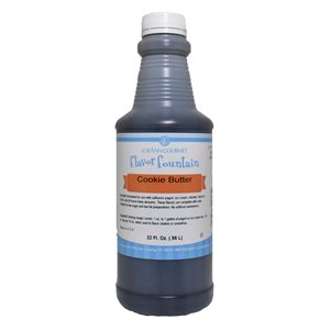 Cookie Butter Flavor Fountain - 4 oz. - 32 oz. - Ice Cream and Beverage Flavors - LorAnn Oils - Canadian Distribution - Ships Free Within Canada on Orders Above CAD $199
