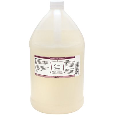 Cream Cheese Bakery Emulsion - 4 oz. - 16 oz. - 1 Gallon - 5 Gallons - Ships Free Within Canada on Orders Above CAD $199