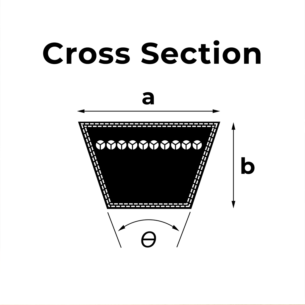 BX 35 Cogged Belt