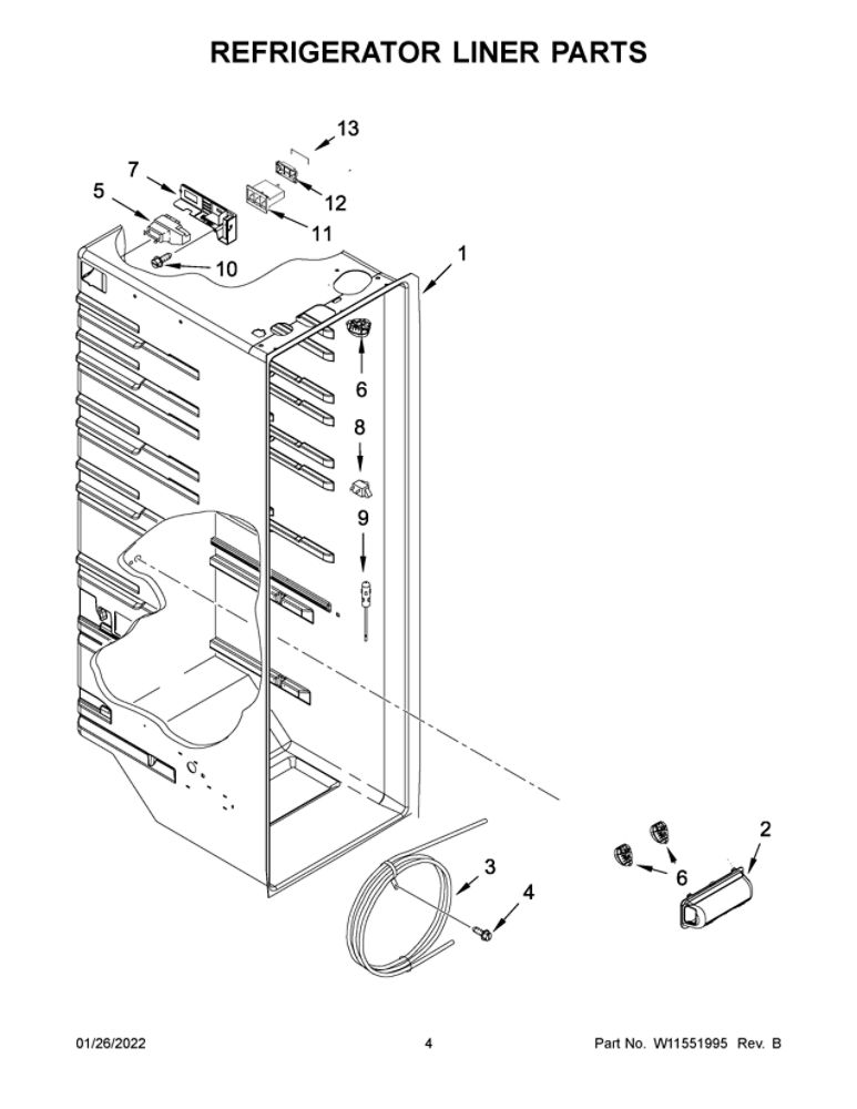 W11546609 Refrigerator Contrl-Box - XPart Supply