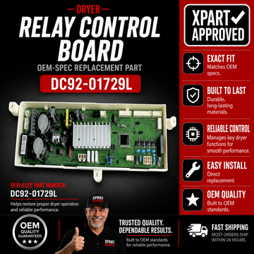 Main PCB Assembly (Bottom) / Dryer Relay Control Board