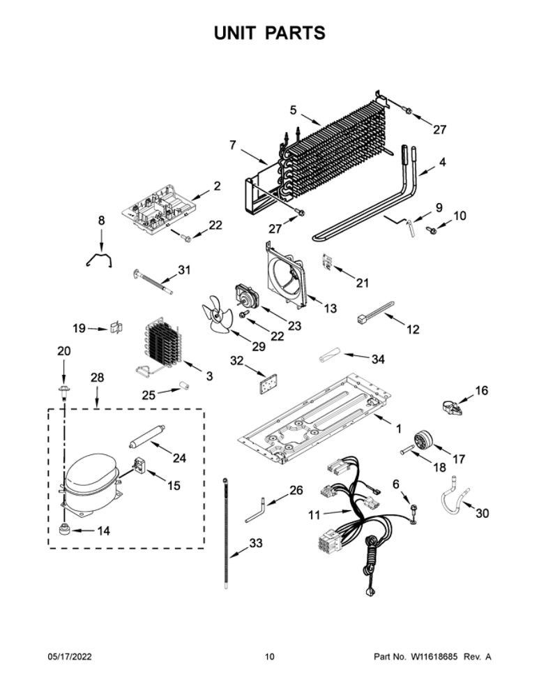 W11582579 Refrigerator Compressor - XPart Supply