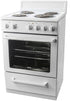 Danby - 2.5 cu. ft  Electric Range in White - DERM240WC