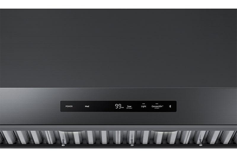 Dacor - 29.875 Inch 600 CFM Wall Mount and Chimney Range Vent in Black Stainless - DHD30M967WM