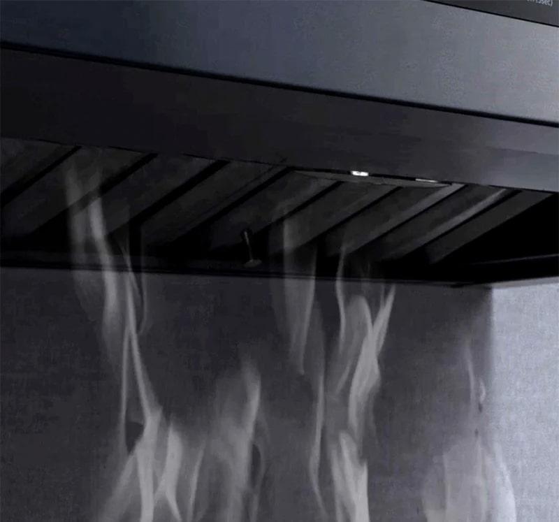Dacor - 35.875 Inch 600 CFM Under Cabinet Range Vent in Black Stainless - DHD36M987WM