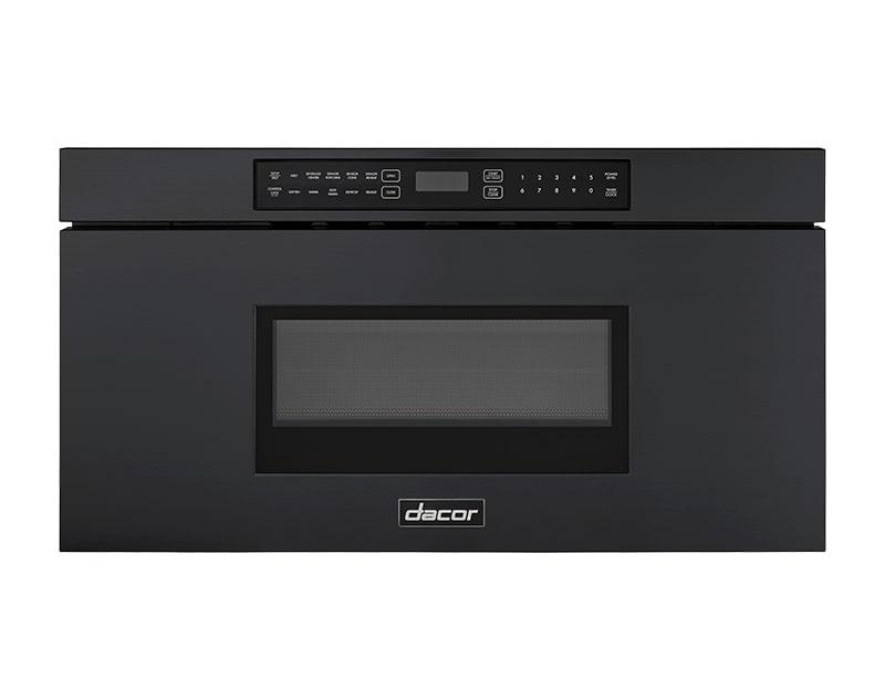 Dacor - 1.2 cu. Ft  Built In Microwave in Black Stainless - DMR30M977WM