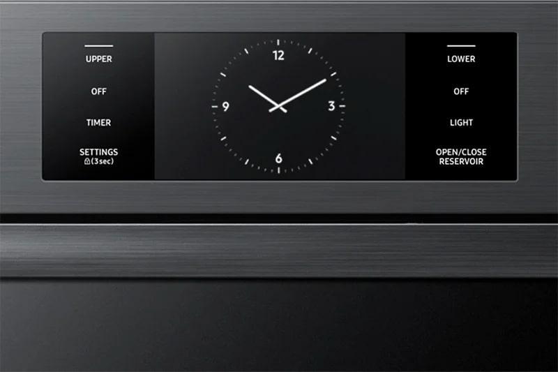 Dacor - 9.6 cu. ft Double Wall Oven in Black Stainless - DOB30M977DM