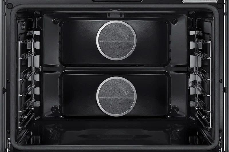 Dacor - 9.6 cu. ft Double Wall Oven in Black Stainless - DOB30M977DM