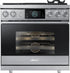 Dacor - 4.8 cu. ft  Dual Fuel Range in Stainless - DOP36M94DPS