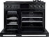 Dacor - 6.6 cu. ft  Dual Fuel Range in Black Stainless - DOP48M86DPM