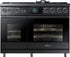 Dacor - 6.6 cu. ft  Dual Fuel Range in Black Stainless - DOP48M96DPM