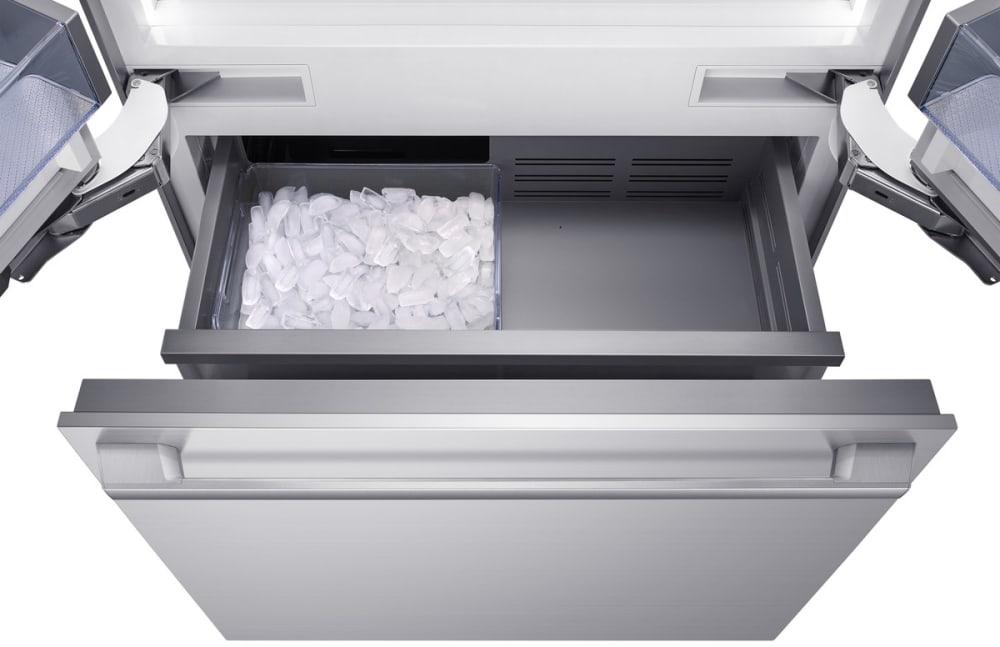 Dacor - 35.75 Inch 21.3 cu. ft Built In / Integrated French Door Refrigerator in Panel Ready - DRF365300AP