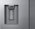 Dacor - 35.8 Inch 22.6 cu. ft French Door Refrigerator in Black Stainless - DRF36C000MT