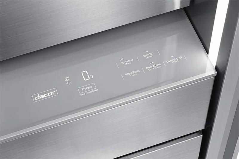 Dacor - 9.5 cu. Ft  Built In Freezer in Panel Ready - DRZ18980RAP