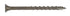 Deck-Drive™ DSV WOOD Screw (Collated) — #10 x 2-1/2 in. T25 6-Lobe, Tan (1000-Qty) (Pack of 100)
