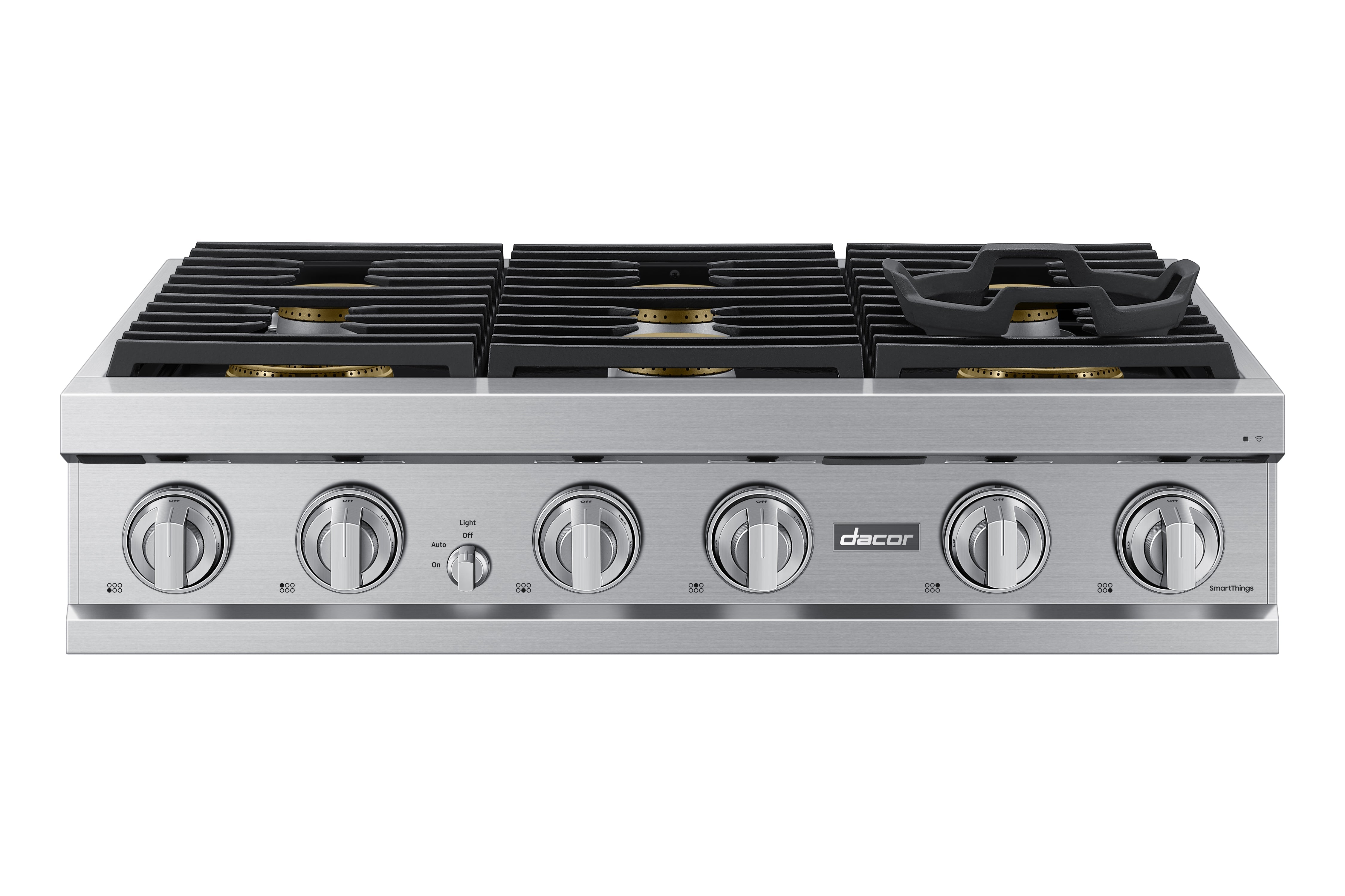 Dacor - 35.9 Inch Gas Cooktop in Stainless - DTT36T960GS