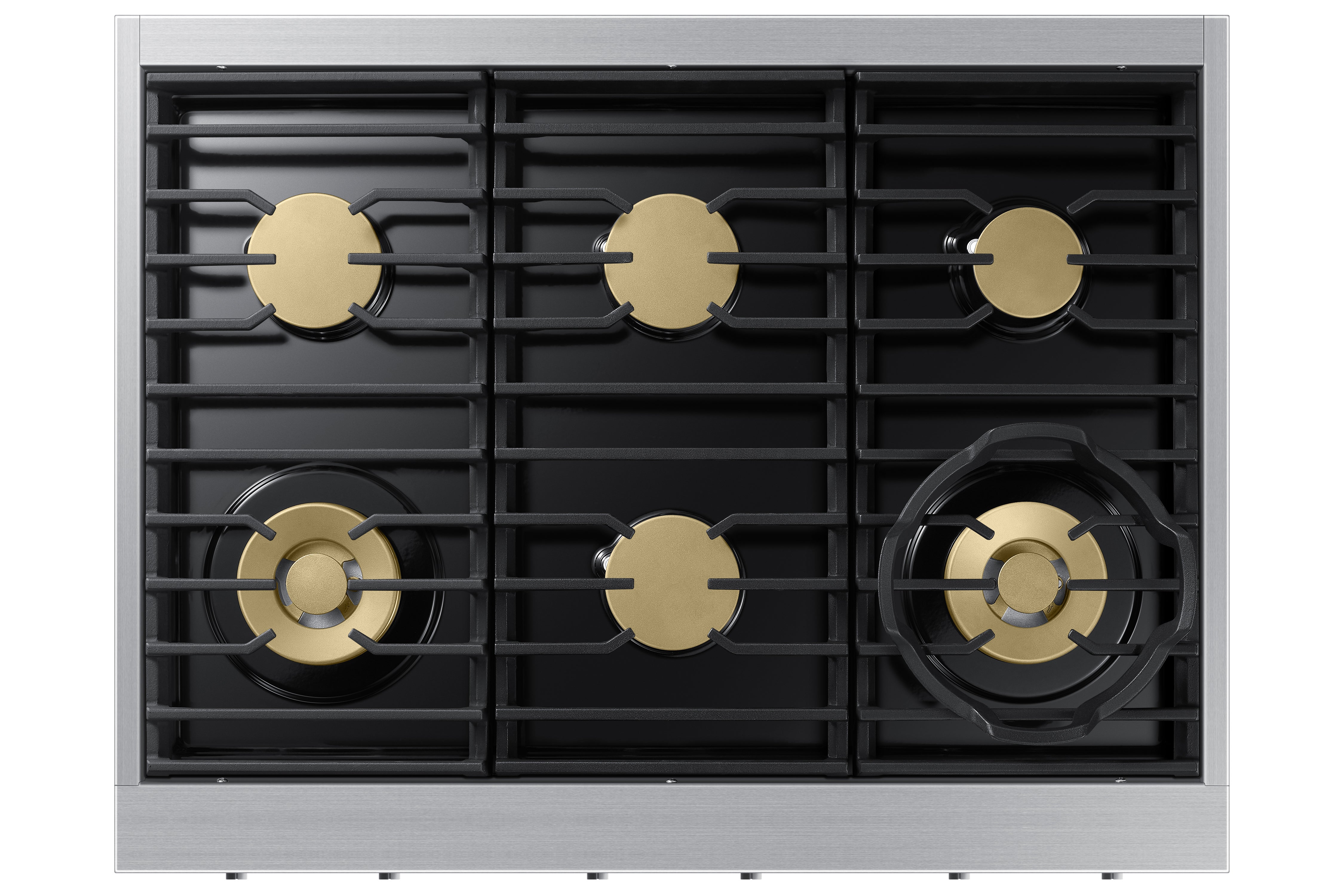 Dacor - 35.9 Inch Gas Cooktop in Stainless - DTT36T960GS