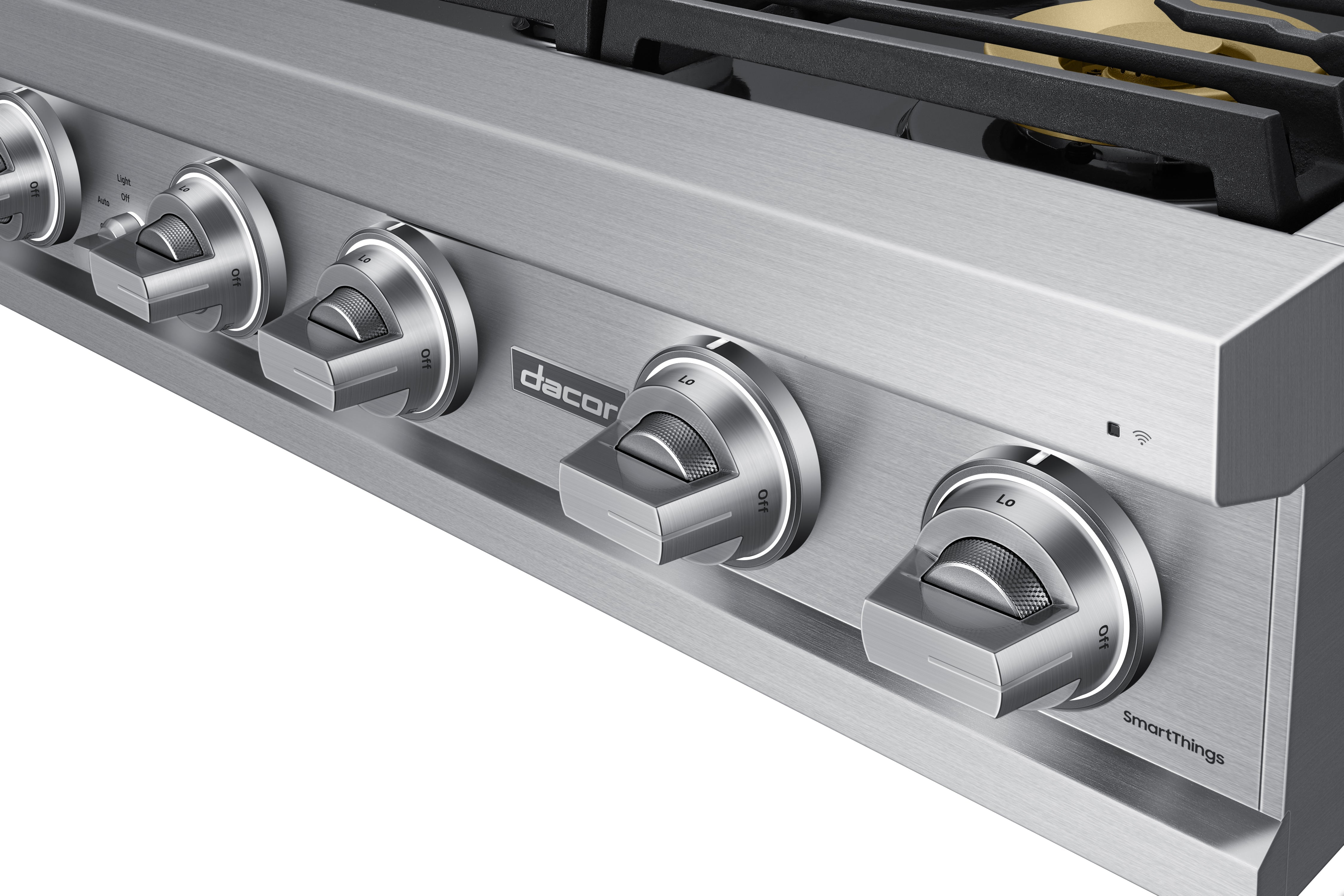 Dacor - 35.9 Inch Gas Cooktop in Stainless - DTT36T960GS