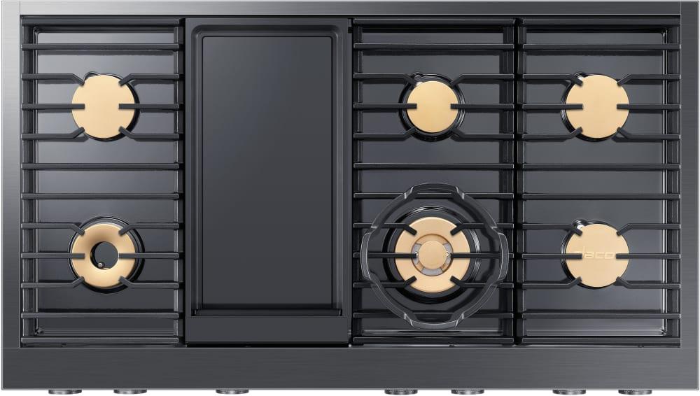 Dacor - 48 inch wide Gas Cooktop in Stainless - DTT48M976LM