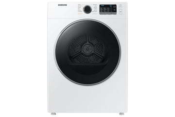4.0 cu. ft. 24 in. front-load electric dryer, vented, white