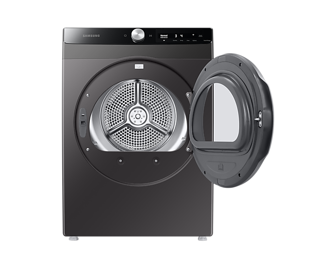 Samsung - 4 cu. Ft  Electric Dryer in Grey - DV25B6900EX