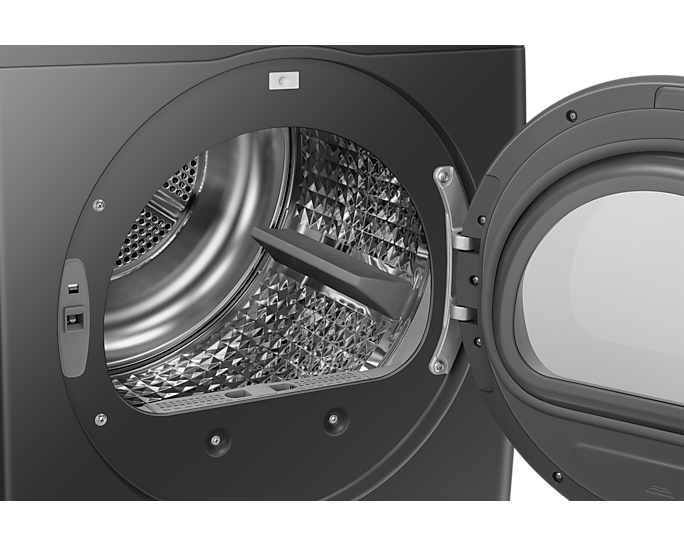 Samsung - 4 cu. Ft  Electric Dryer in Grey - DV25B6900EX