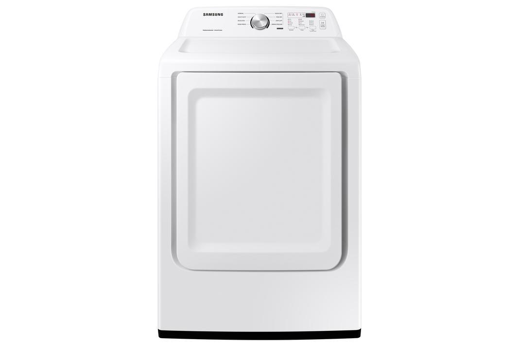 Samsung - 7.2 cu. Ft  Electric Dryer in White - DVE45T3200W
