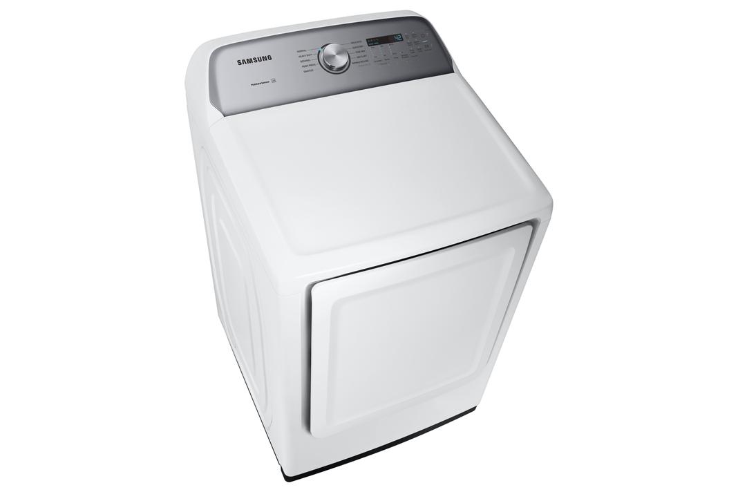 Samsung - 7.4 cu. Ft  Electric Dryer in White - DVE50T5205W