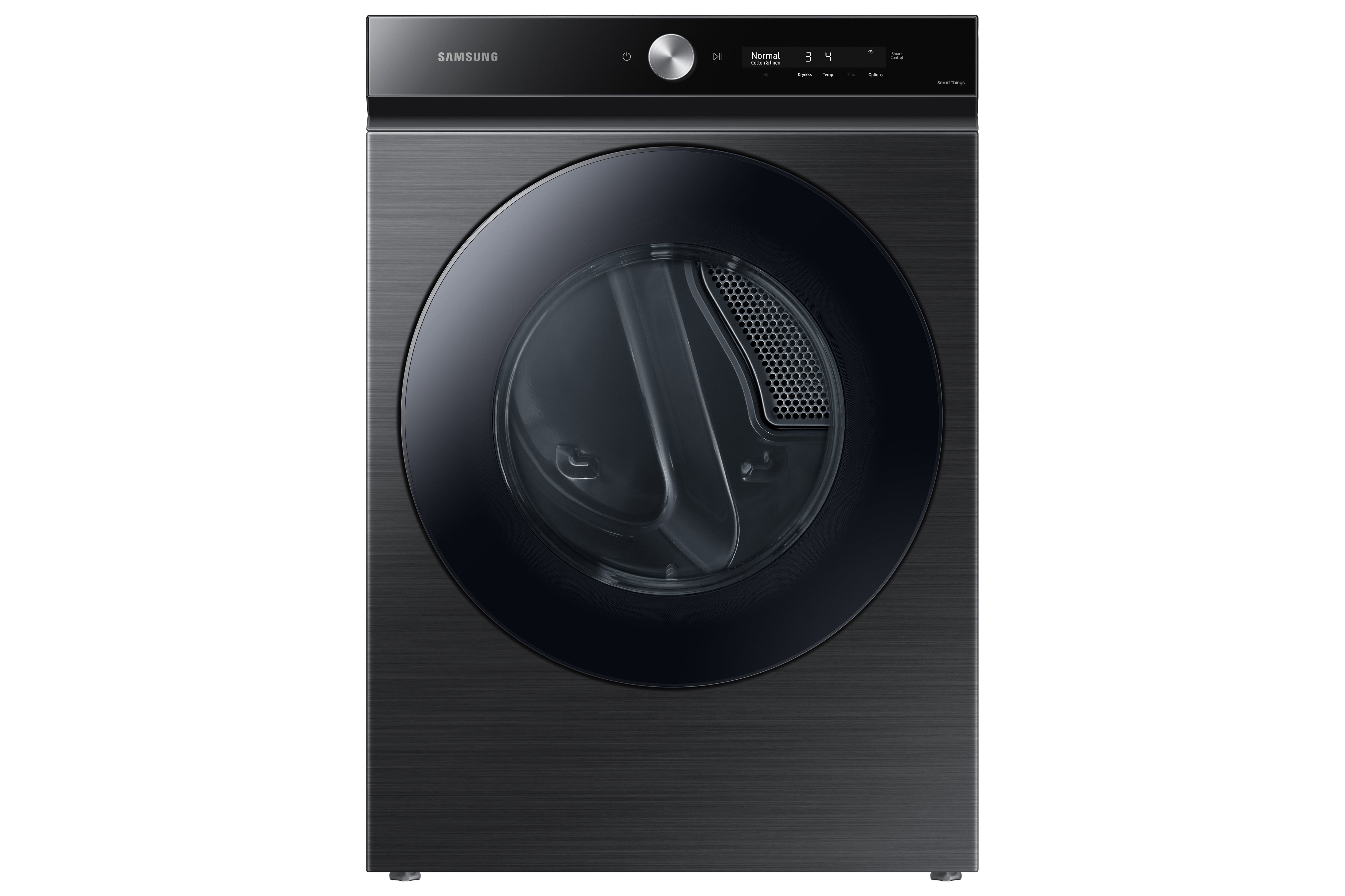Samsung - 7.6 cu. Ft  Electric Dryer in Black Stainless - DVE53BB8700VAC