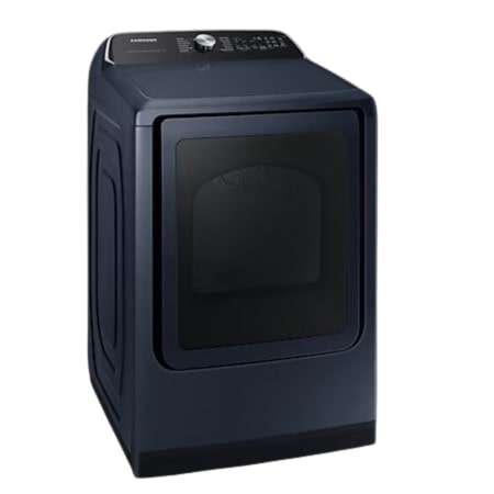 Samsung - 7.4 cu. Ft  Electric Dryer in Blue - DVE54CG7155DAC