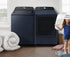 Samsung - 7.4 cu. Ft  Electric Dryer in Blue - DVE54CG7155DAC