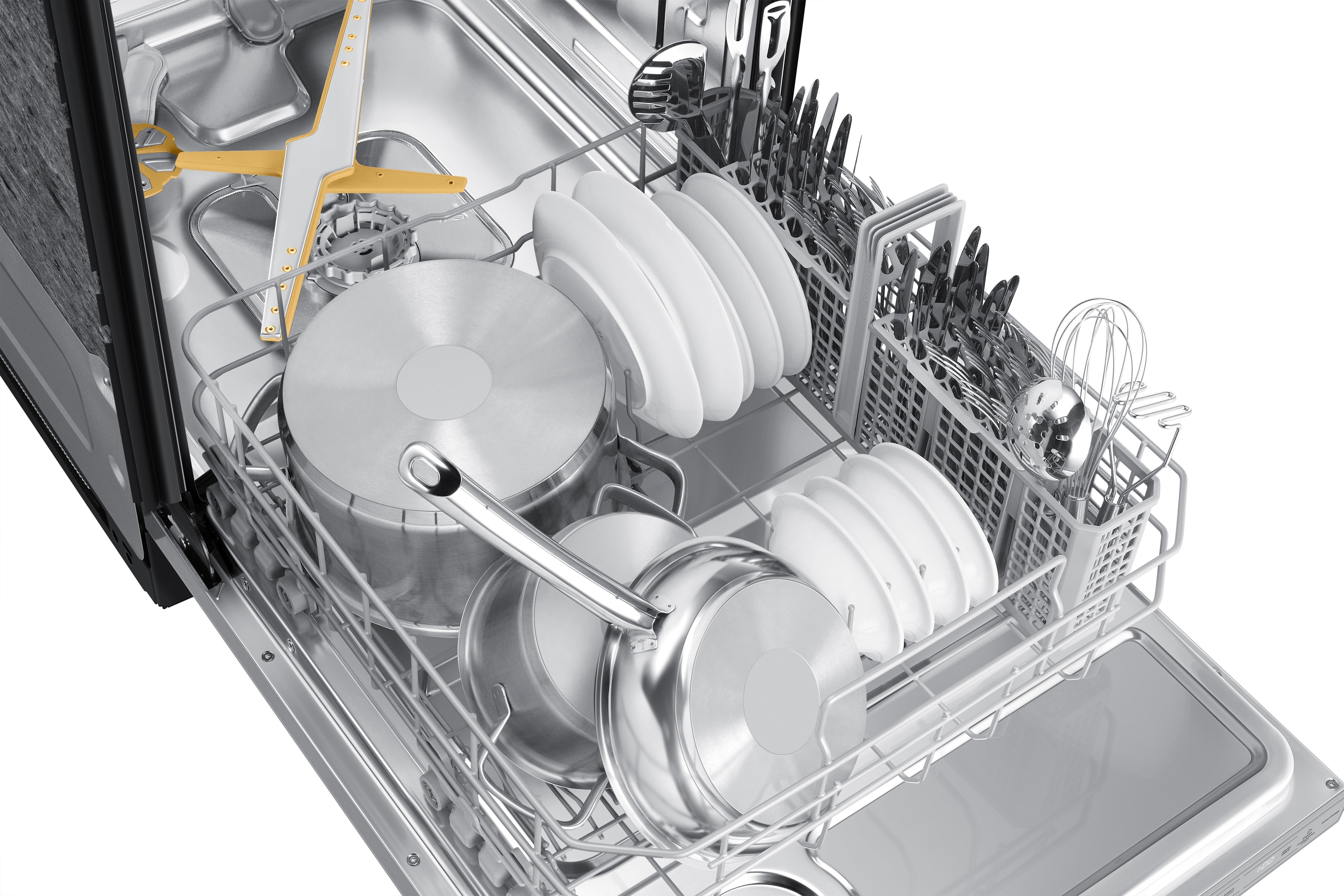 Samsung - 44 dBA Built In Dishwasher in Stainless - DW80B6060US