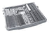 Samsung - 44 dBA Built In Dishwasher in Stainless - DW80B6060US